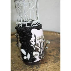 Dekoration VOGELKÄFIG Betonobjekt Dose Raumdekoration Tischdekoration Betondeko Briefbeschwerer Geldgeschenk