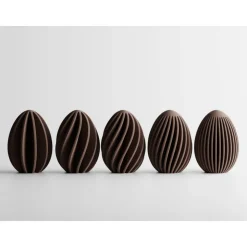 Dekorative Ostereier | Moderne Osteranhänger Ei | Minimalistische Frühlingsdeko | Osterstrauch Anhänger | Osterdeko