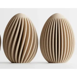 Dekorative Ostereier | Moderne Osteranhänger Ei | Minimalistische Frühlingsdeko | Osterstrauch Anhänger | Osterdeko