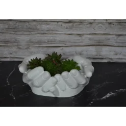 Dekoschale Hände aus Beton – Handgefertigte Schale, feuchtigkeits- & frostbeständig