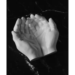 Dekoschale Hände aus Beton – Handgefertigte Schale, feuchtigkeits- & frostbeständig