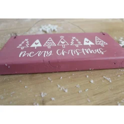 Dekoschild "Merry Christmas" zum Aufhängen aus der Manufaktur Karla