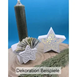 Dekosterne aus Raysin – Handgegossene Sterne in Pastellfarben für sanftes Licht