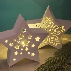 Dekosterne aus Raysin – Handgegossene Sterne in Pastellfarben für sanftes Licht