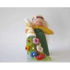 Der Frühling - Blumenkind - Jahreszeitentisch - Waldorf Art - Art.Nr.FR4