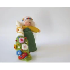 Der Frühling - Blumenkind - Jahreszeitentisch - Waldorf Art - Art.Nr.FR4