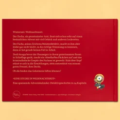 Detektivgeschichte Adventskalender für Kinder ab 8 Jahren, Adventskalenderbuch Krimi, A5, 56 Seiten, Recyclingpapier