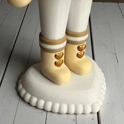 3D-gedruckter Nussknacker aus PLA – dekorative Weihnachtsfigur in mehreren Farben, moderne Winterdeko