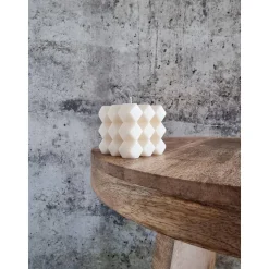 Diamond I Bubble Cube I Diamant Kerze I Sojawachs I Geschenkbox I Personalisiert I Home Decor I Vegan I Handmade