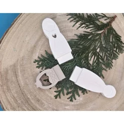 Die Krippe - Steckerchen in Pastell – Handgemachte Deko zum Sammeln & Kombinieren & Dekorieren Weihnachten