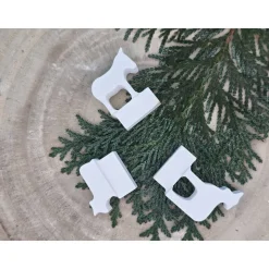 Die Krippe - Steckerchen in Pastell – Handgemachte Deko zum Sammeln & Kombinieren & Dekorieren Weihnachten