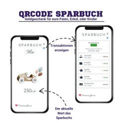 Digitale Spardose | Personalisiertes QrCode Geldgeschenk | Führerschein Auto Motorrad | Download