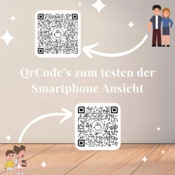 Digitales Sparbuch | Personalisiertes Geldgeschenk | QrCode Bild auf Leinwand 20x30cm | Motiv Löwe