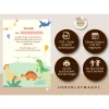 Dino Urkunde für Dinoparty - Einzigartige Mitgebsel für den Kindergeburtstag als digitaler Download