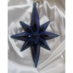 diverse Weihnachtssterne Fensterdekoration Weihnachtsbaumdekoration Dekoration Adventszeit aus Resin Epoxidharz