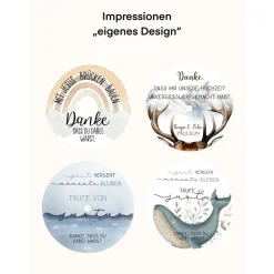 DIY 24 Teelicht Botschaften - Gastgeschenk