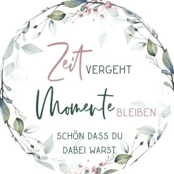 DIY 24 Teelicht Botschaften - Gastgeschenk