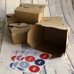 DIY Adventskalenderset, Foodboxen aus der Manufaktur Karla
