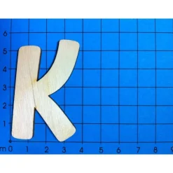 DIY Holz Großbuchstaben ABC 50mm bemalbar