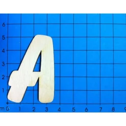 DIY Holz Großbuchstaben ABC 50mm bemalbar