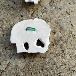 DIY Kindergeburtstag MalSet- 5 Rohlinge zum selber Bemalen - inklusive Farben, 1 Pinsel und Tüte zum mitgeben