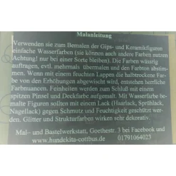 DIY Kindergeburtstag MalSet- 5 Rohlinge zum selber Bemalen - inklusive Farben, 1 Pinsel und Tüte zum mitgeben