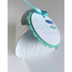 Diy-Bastelset Gastgeschenk Zierschachtel zur Kommunion / Konfirmation / Taufe / Hochzeit