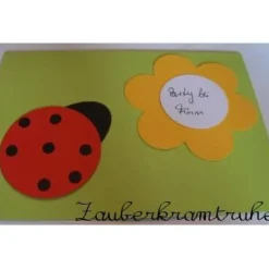 DIY-Bastelset "Marienkäfer" 6 Karten für Kinder