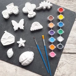 DIY-Set ~ Figuren zum bemalen mit Acrylfarbe ~ Kindergeburtstag ~ Mitbringsel ~ Einschulung