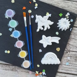 DIY-Set Dino ~ Goodie-Bag ~ Kindergeburtstag ~ Mitbringsel ~ Einschulung ~ Figuren zum bemalen ~ Acrylfarbe