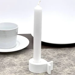 3D-Kerzenständer Fisch für Taufe, Kommunion, Konfirmation in über 50 Farben