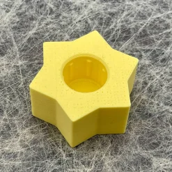 3D-Kerzenständer Stern für Feste in über 50 Farben