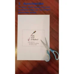 Download - DIY Geschenk - Etikett für Wein mit Korkenzieher (hier NUR Etikett-Download! zu kaufen)