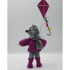 Drachenkind - Blumenkind - Jahreszeitentisch - Waldorf Art - Herbst - handgefertigte Blumenkinder - Art.Nr. HE8