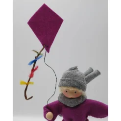 Drachenkind - Blumenkind - Jahreszeitentisch - Waldorf Art - Herbst - handgefertigte Blumenkinder - Art.Nr. HE8