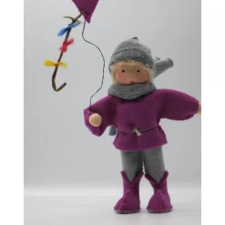 Drachenkind - Blumenkind - Jahreszeitentisch - Waldorf Art - Herbst - handgefertigte Blumenkinder - Art.Nr. HE8