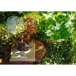 Drahtbaum, Verlobung Geschenk personalisierbar - einzigartiges Verlobungsgeschenk - Hochzeitsgeschenk aus Holz und Draht