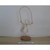 Drahtfigur "Seilspringer", als kleines Geschenk, z.B. zu Geburtstag / Weihnachten, oder als Dekoration, Höhe: ca. 21 cm