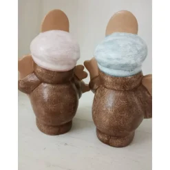 Drollige Osterlebkuchen Männchen aus Keramik