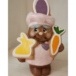 Drollige Osterlebkuchen Männchen aus Keramik