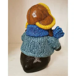 Drolliger Pinguin aus Keramik