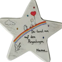 Du tanzt jetzt auf dem Regenbogen - Einzigartiger Stern als liebevolle Erinnerung