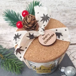 Duftkerze im Glas "Adventszauber" ~ Dekokerze Weihnachten ~ Kerze mit Deckel ~ Deko Geschenk