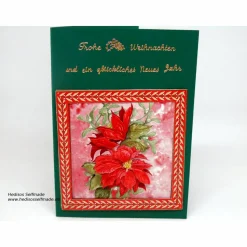 3-D-Weihnachtskarte mit #Weihnachtsstern