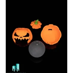 Echo Dot Halloween Hülle – Schützender Kürbis-Look für dein Smart Home