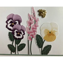 Edle Grußkarte " Kleiner Gruß von mir für Dich" zum Geburtstag, Muttertag oder einfach so