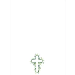 Edle Konfirmationseinladungskarten 10er-Pack, florale Konfirmationseinladung, Einladung Konfirmationseinladungen