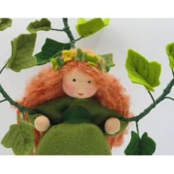 Efeu grün - Blumenkind - Jahreszeitentisch - Waldorf Art - Art.Nr. HE21