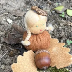 Eichel Mini - Blumenkind - Jahreszeitentisch - Herbst