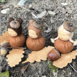 Eichel Mini - Blumenkind - Jahreszeitentisch - Herbst